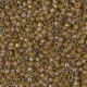 Miyuki delica Beads 11/0 - Cocoa lined chartreuse ab DB-1738
